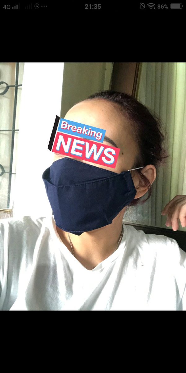 washablemaskCo's tweet photo. Assalamualaikum moms! Ini testimoni masker dewasa 2ply+vasilin dan kain bagian luar menggunakan kain teknologi water resistant😍 dijamin termurah nih moms masker 3D cuma 15K aja😘

#maskermalang #masker3d #jualmasker #malang #COVID19 #maskerkain #masker https://t.co/uADpAcSV7J