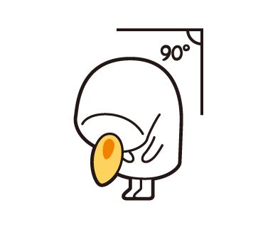 90度のtwitterイラスト検索結果 古い順