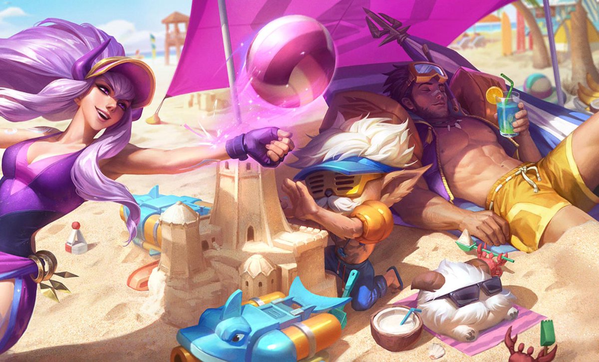 ✨POOL PARTY HEIMERDINGER SKIN GIVEAWAY✨

✨includes the champion, skin, and emerald chroma

TO ENTER:
✅Follow me
✅Retweet

💕Good luck! (Ends 7/30) #LeaguePartner
