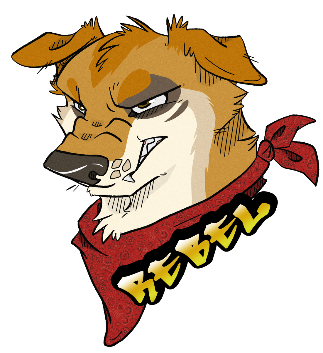 KeryuOkami's tweet photo. Badge for Rebel! a digital version will be going to with this suit for the #ProtestMakers auction we'll have up soon! If you want to donate art, Feel free to post it with the tag so we can RT it <3 https://t.co/CwHAlY5JYv