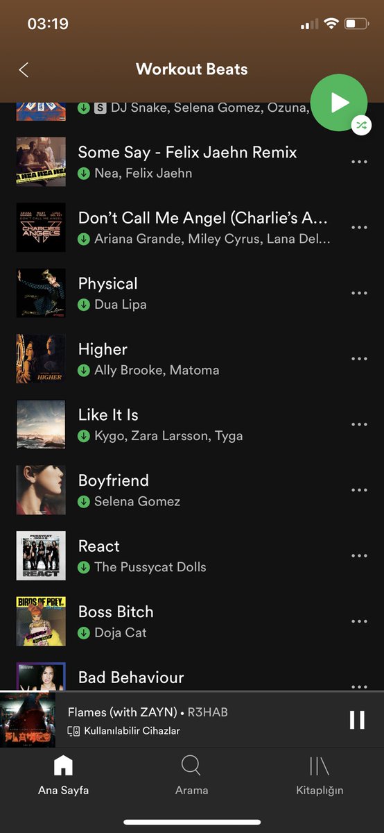 silakcblkn's tweet photo. Kolaysa siz uyuyun hadi #spotify #workoutbeats #flames https://t.co/2XVswOdzCX