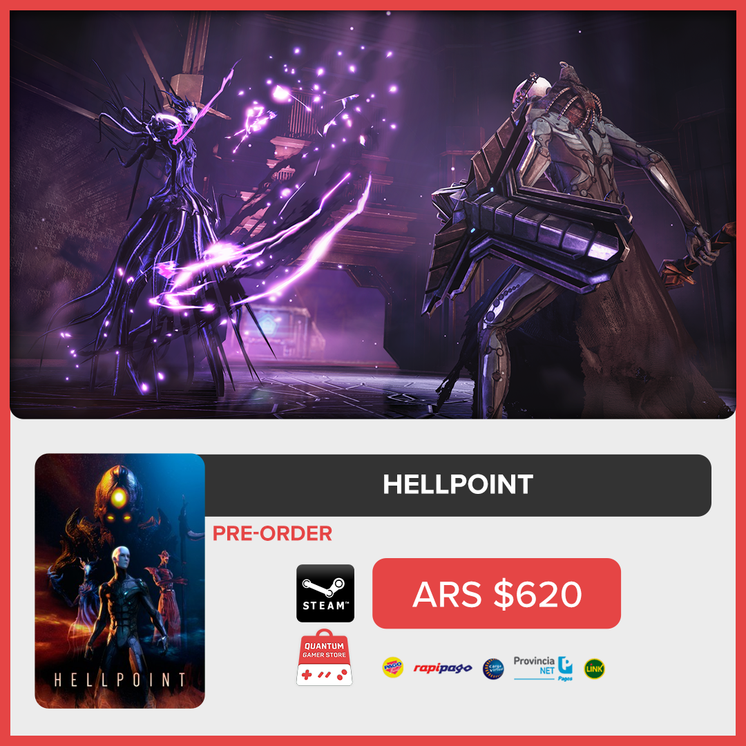 QuantumGamerSto's tweet photo. 🌌 El horror y la oscuridad del vació, están por llegar!
🌒 Hellpoint - Pre-Order - Precio Final $620
🛒 Para realizar tu compra envía en mensaje privado
🔐 Compra protegida por el sistema de Mercado Pago
⏱ Precio disponible hasta las 23:30 del Domingo 19/07/20

#Hellpoint https://t.co/0fq9s0ynLB