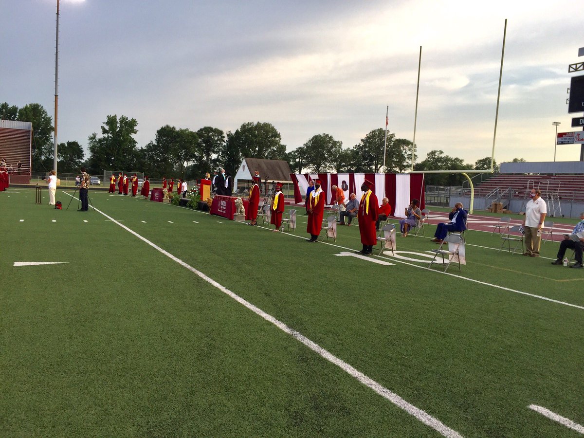 ophsyearbook's tweet photo. 2020 graduation under way. https://t.co/DFnKEYMLaN