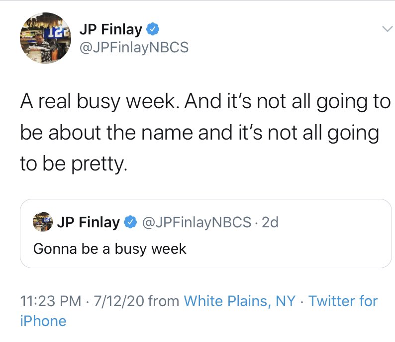 dcsportsbog's tweet photo. I’m on paternity leave and know nothing about anything but this....this is weird https://t.co/JsVzmTyzVF