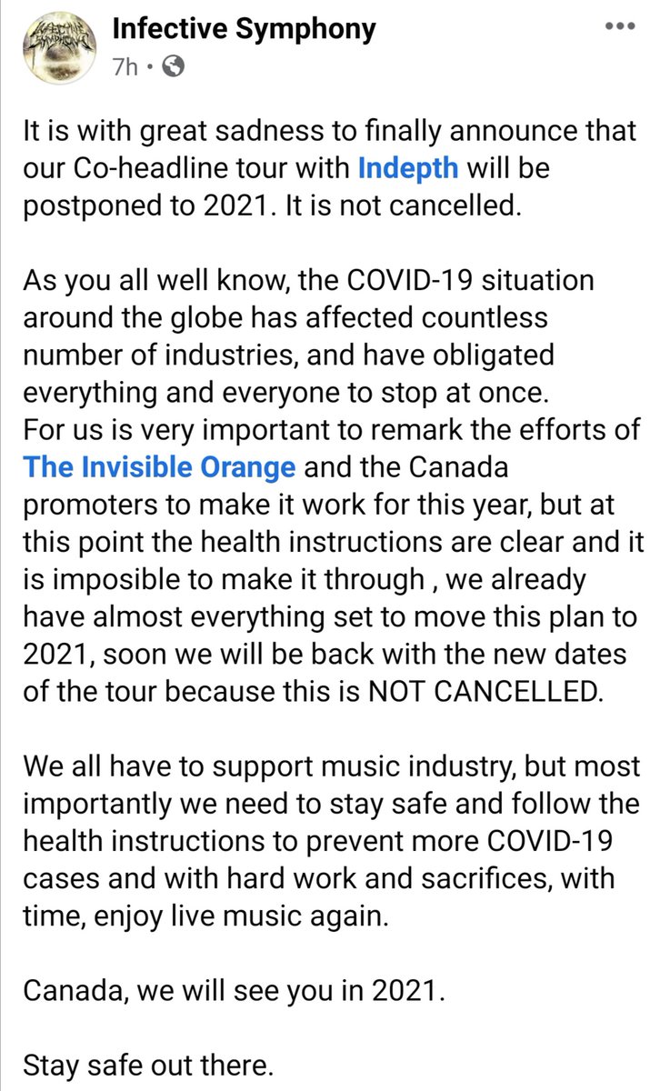 Infective Symphony tweet media