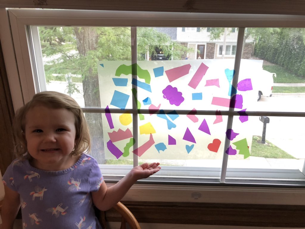 Olivia has so much fun making her Take and Make craft. Thank you <a href="/balibrary/">Barrington Area Library</a>!!! This is an excellent idea!