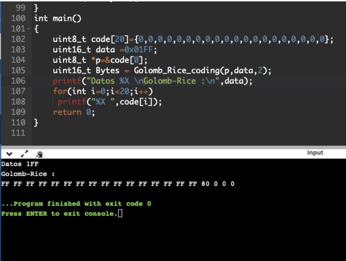 remberto_uaz's tweet image. Golomb Rice Coder working!
Embedded Systems Rocks!