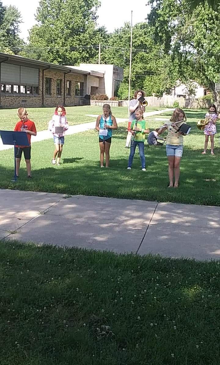 ea_band's tweet photo. More pictures from second week of Summer Band. Beautiful morning having a great time. https://t.co/QrO9ECIe4Z
