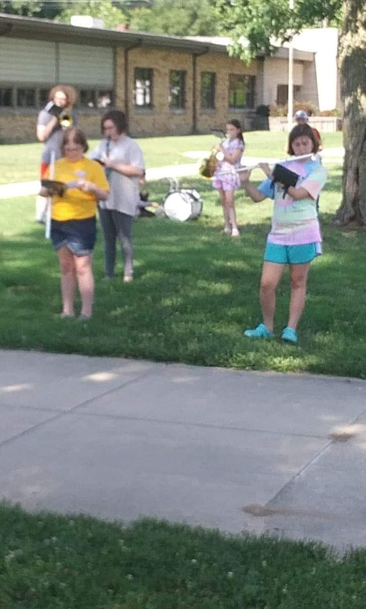 ea_band's tweet photo. More pictures from second week of Summer Band. Beautiful morning having a great time. https://t.co/QrO9ECIe4Z