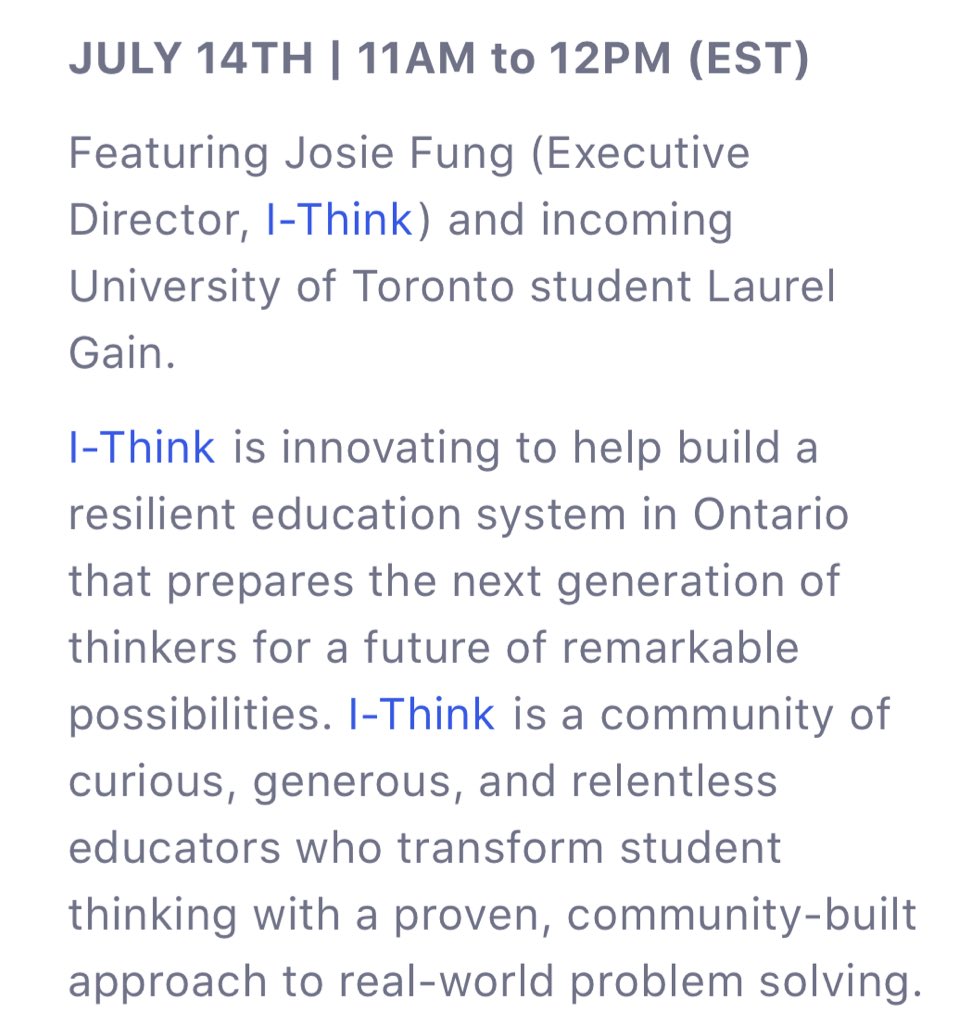 laurelcgain's tweet photo. Honoured to have spoken at the first conversation for the @REXforYouth new interactive online series, The Relentless Pursuit of Better Youth Outcomes. Watch future conversations with other guests at https://t.co/kdrgWJqLAG https://t.co/HTtNQsQ79s