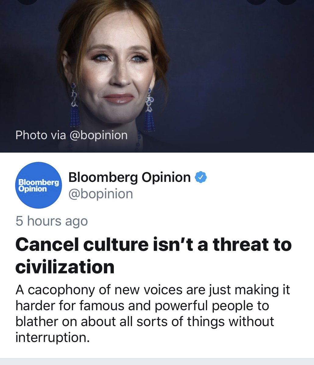 Centering cancel culture around the wealthy or influential elite is the most intellectually dishonest thing cancel culture deniers continue to do.