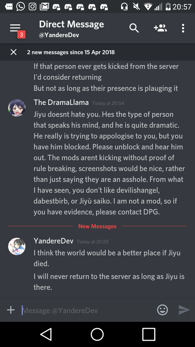 "these are so old!" Cool, take Alex being mean AF to people for no reason; bonus points for saying someone would be better off dead!  #YandereDev  #RIPYandereDev  #YandereSimulator