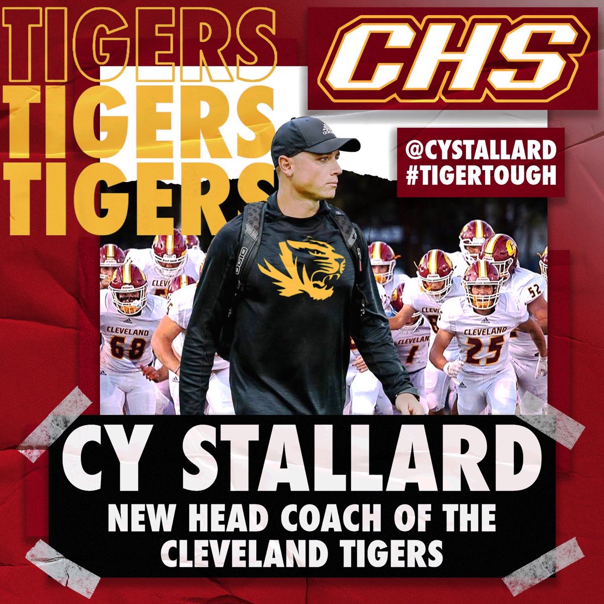 HighKeeping's tweet photo. Dropping Hot 🔥podcast with coach @CyStallard new head coach of Cleveland Tigers. Next Tuesday 7-21-20 6pm @JumpNationSport @steelyonsports @VYPEOK @okprepstv @quick_clinic @ethanzdavis @ https://t.co/K39cdzIkl4