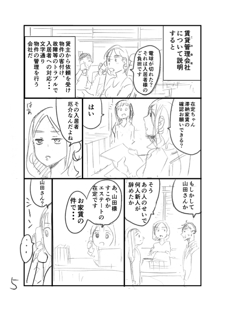(創作)賃貸物件で自殺は許さない話 2/7 