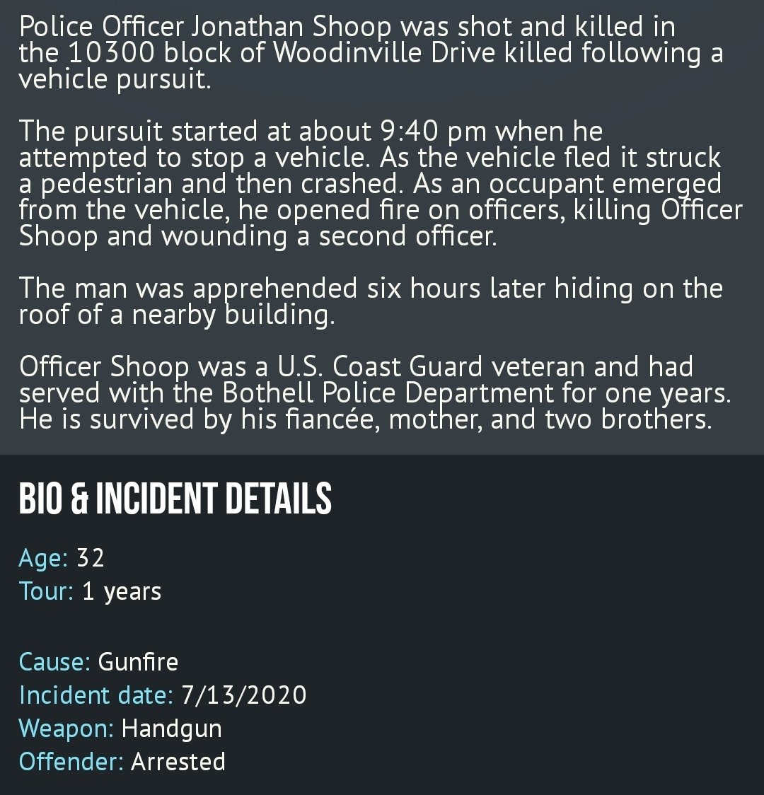 ChicagoPD19's tweet photo. My condolences to the family and friends of #FallenHero #Police #Officer #JonathanShoop #EOW 13July2020
#NeverForgotten #BlueLivesMatter #AllLivesMatter #AllGaveSomeAndSomeGaveAll #ServeAndProtect #StopKillingUs #EnoughIsEnough #Comply https://t.co/3XfA9j449L