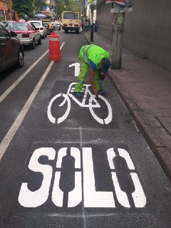 Siguen avanzando con <a href="/SOBSECDMX/">Secretaría de Obras y Servicios CDMX</a> las ciclovías que se están construyendo en dos avenidas que llevan por nombre el nombre de su Alcaldía: Av. Tláhuac y Av. Azcapotzalco.