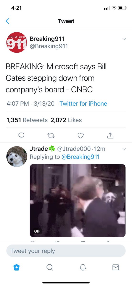 JonnyQPublic's tweet photo. Can we just take a moment to thank #billgates for stepping up and paying for free #Coronavirus tests during this #plandemic? #mispellingshavemeaning #wwg1wga #learnthecomms https://t.co/5stFg9bhLJ