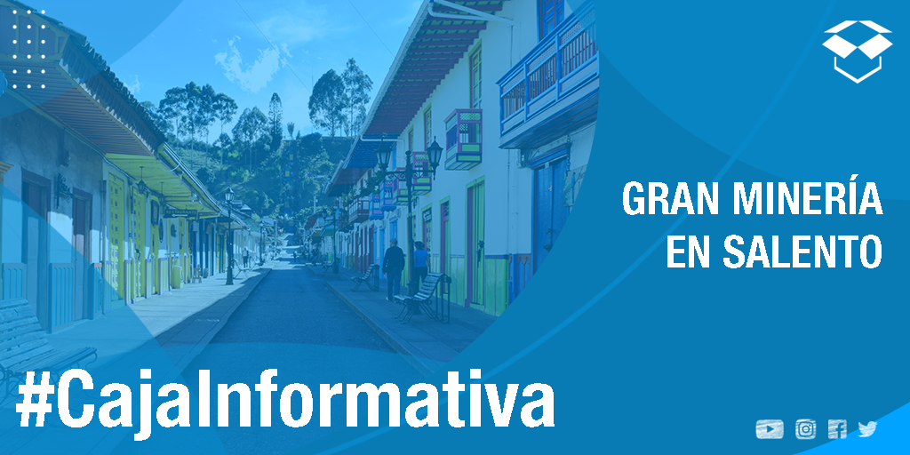 #CajaInformativa | Cerca de 2 meses después al fallo del consejo de estado que negó la tutela que buscaba frenar el desarrollo de la #minería en #Salento, en caja de pandora informamos sobre la situación actual del territorio en relación a esta situación.
url2.cl/vjYCR