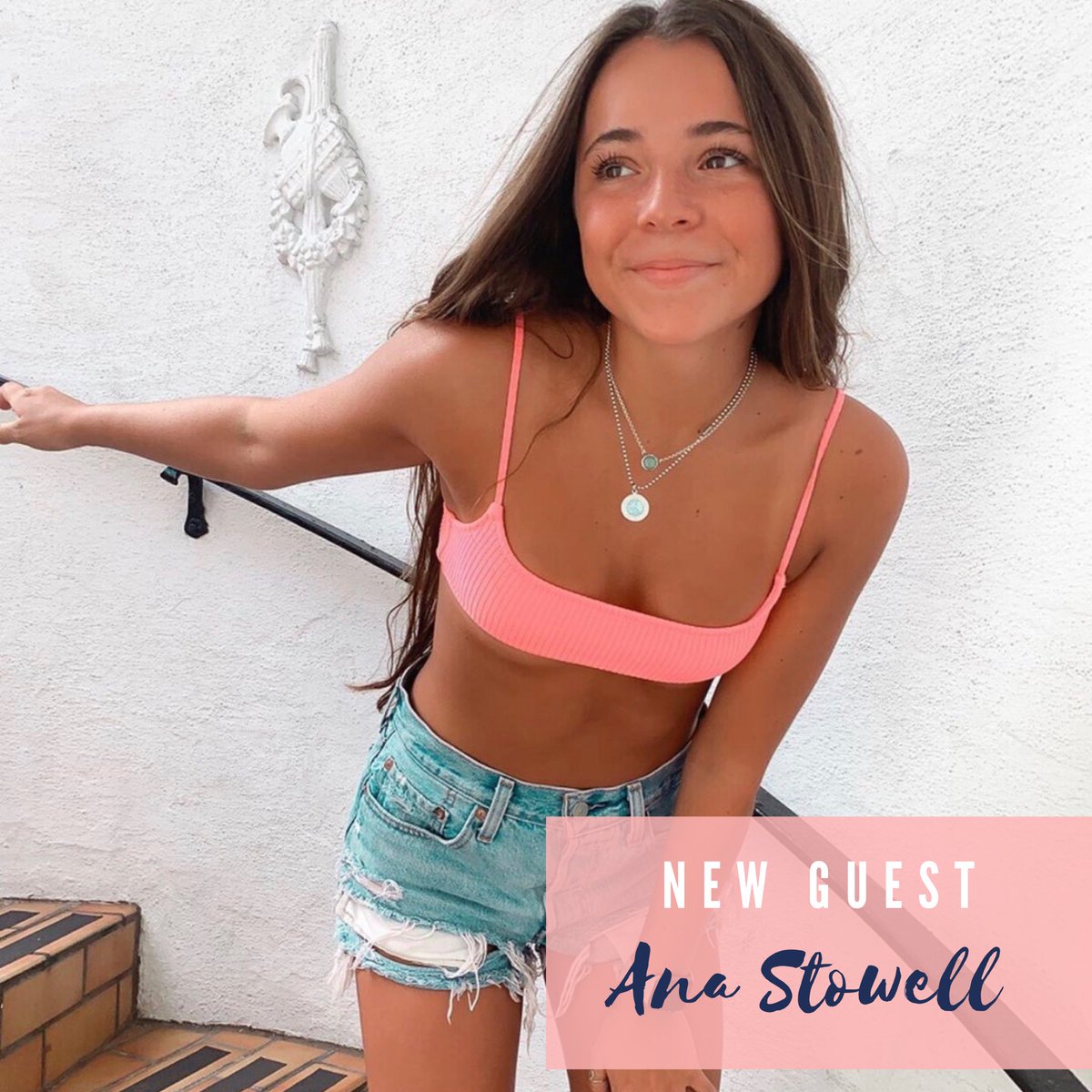 thesgppodcast's tweet photo. Tomorrow we’re welcoming our TikTok star Ana Stowell!! Tune in tomorrow to hear all about Ana’s life!! 🤍 https://t.co/OLKm3BYVhM