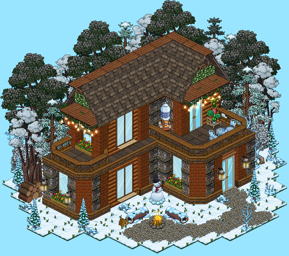 HobblePTBR's tweet photo. ❄️ RE: Chalé de Inverno ❄️ https://t.co/rU6AeuH0up