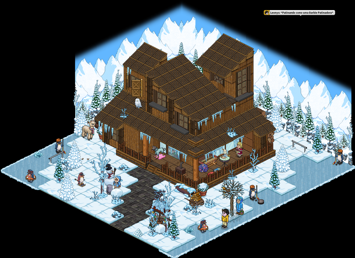 HobblePTBR's tweet photo. ❄️ RE: Chalé de Inverno ❄️ https://t.co/rU6AeuH0up