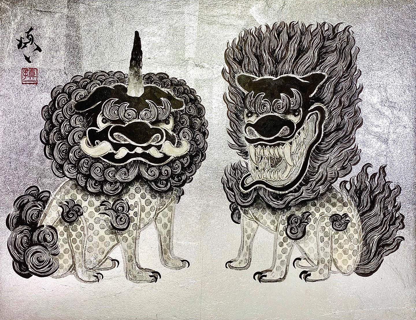 水墨画 SHINICHI WAKASA 若佐慎一 على X: 