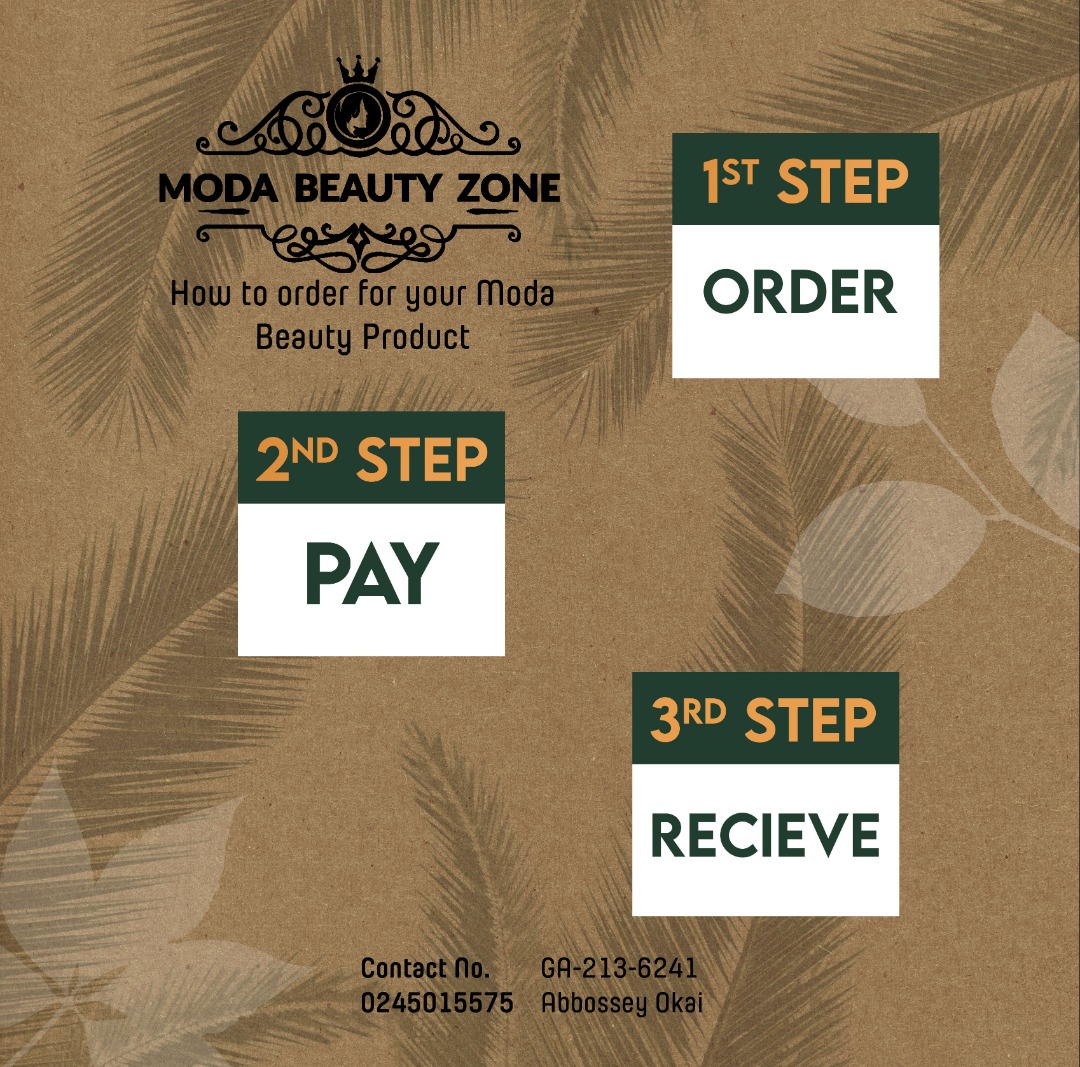 modabeautyzone's tweet photo. How to order your Moda Beauty Zone products securely by following the above steps!
 
STEP 1 - PLACE YOUR ORDER
STEP 2 - MAKE PAYMENT
STEP 3 - RECEIVE YOUR PRODUCT

#moadbeautyzone #turmeric #alatasoap #sheabutter #oat #extreme #soapmaking #Ghana #Accra https://t.co/Hes8CHipuL