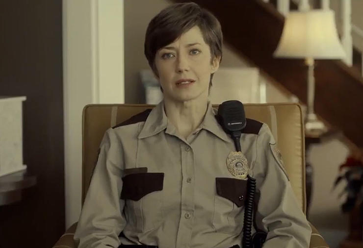 2 personally iconic characters....Carrie Coon as Gloria Burgle & Nora Durst