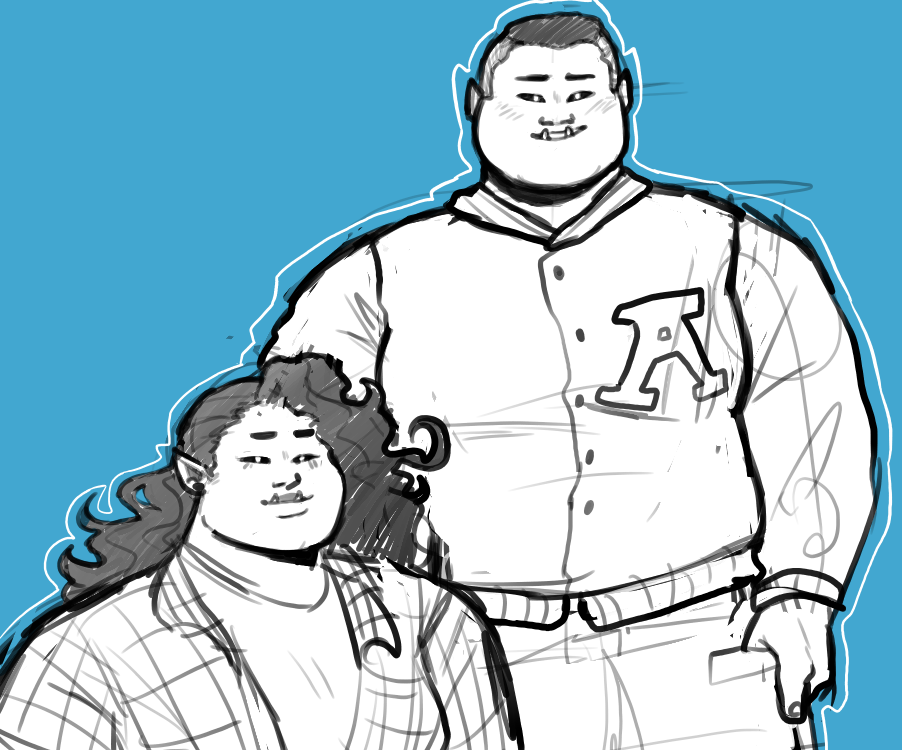 notoriousmasc's tweet photo. #raghbarkrock #raghweek #dimension20 #fantasyhigh 

local milf proud of gay son https://t.co/bbQ4ShcxOZ