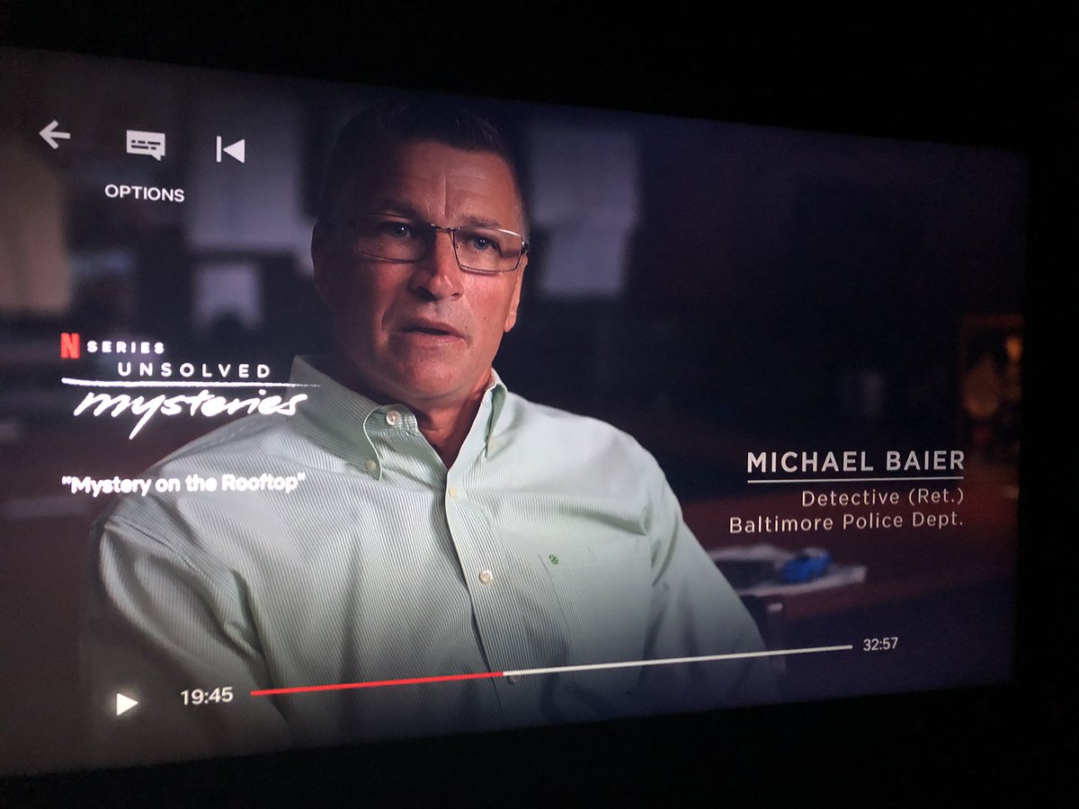 gregphilli's tweet image. Watching first ep of Unsolved Mysteries and all I want to hear is @notthefakeSVP do a dramatic reading of Det. Baier in an accent to get laughs out of @Kurkjian_ESPN