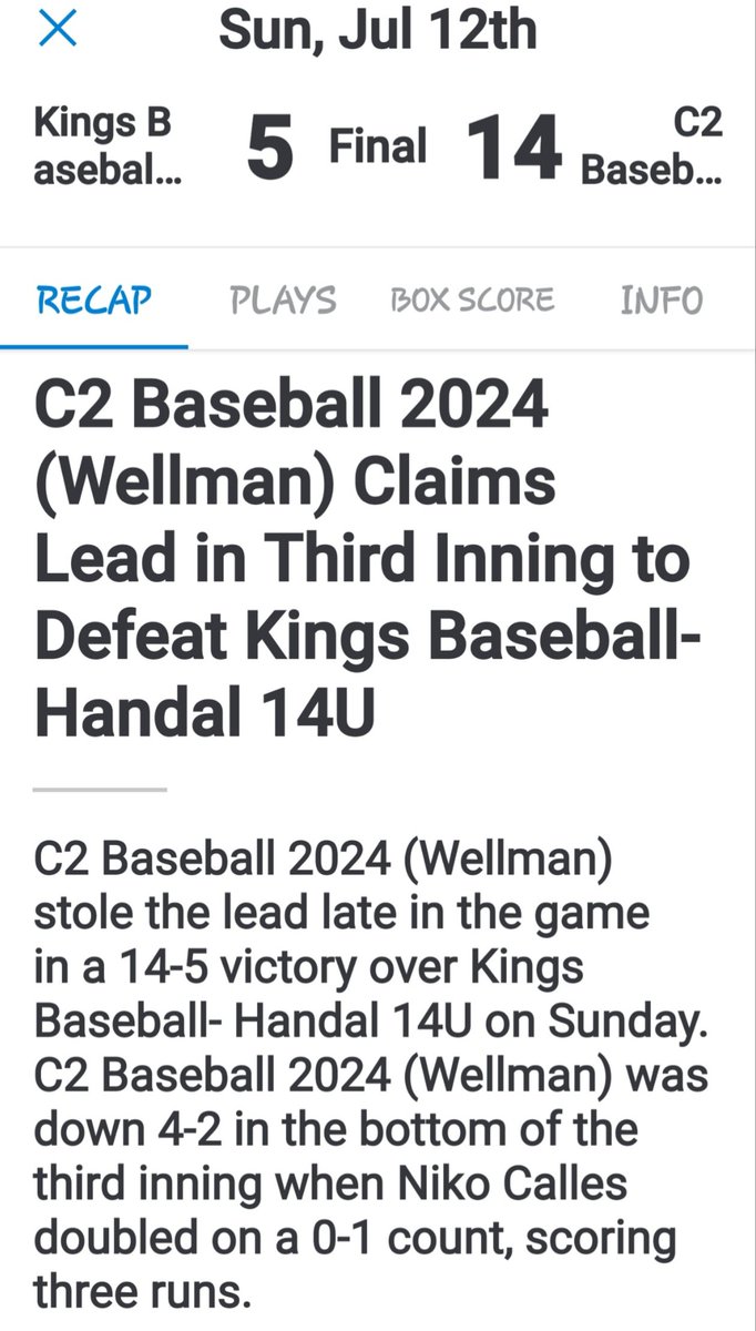 Nik2024713's tweet photo. @C2_Baseball @texpremier https://t.co/ghYCW2zWeC