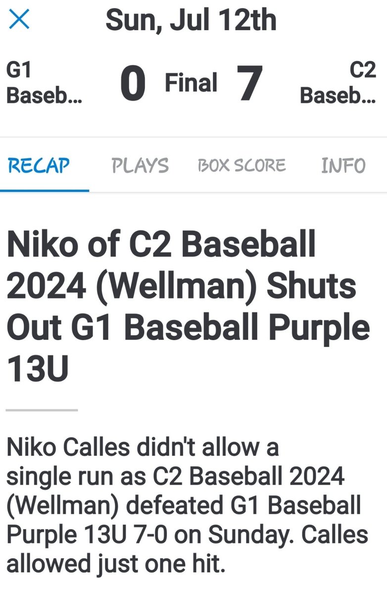 Nik2024713's tweet photo. @C2_Baseball @texpremier https://t.co/ghYCW2zWeC