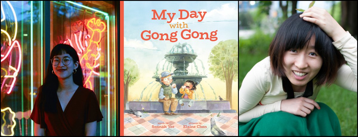 My Day with Gong Gong ( @AnnickPress ) by Sennah Yee and Elaine Chen is a charming and lighthearted look into the intergenerational relationship between a child and her grandpa as they explore Chinatown.