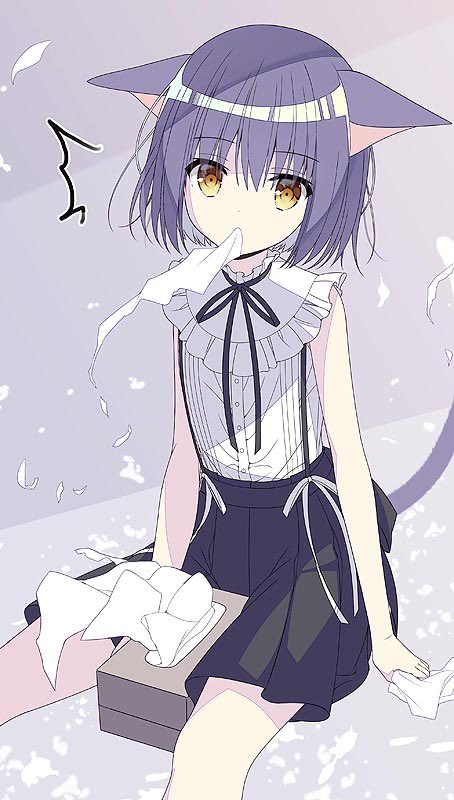 「ワルいねこちゃん? 」|たにはらなつき🌸FANBOX開設中のイラスト