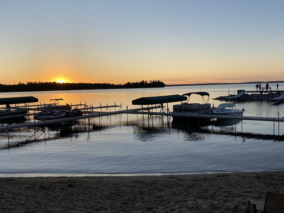 If we could only bottle this night on Leech Lake