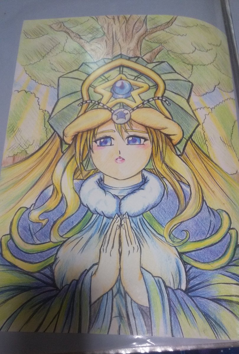 パイロンオー 近頃遊戯王関連の フォロワー様との交流も 多くなったので 学生時代のお絵描きを 特殊召喚 女邪神ヌヴィアは 自己アレンジしすぎで 申し訳ございませんだぜ 城之内くん