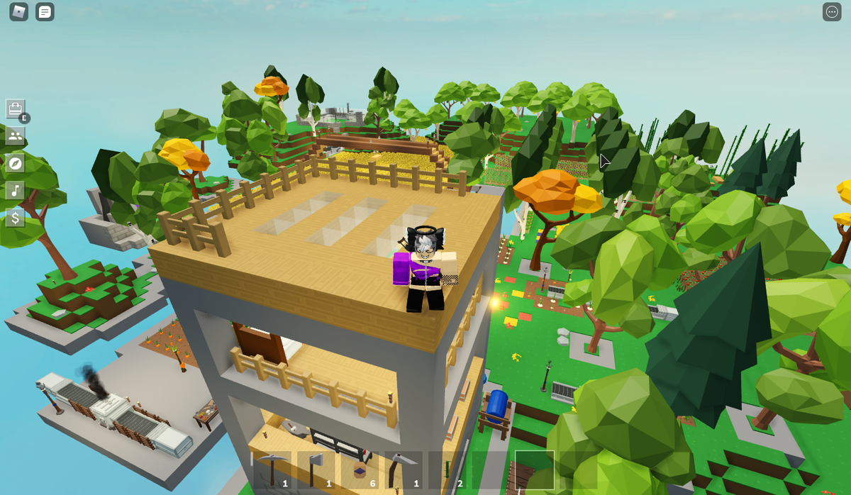 Hecco_boi's tweet photo. My #RobloxSkyblock island then and now, I miss this game so much even though it's been gone for almost a whole day. I love it so much β€οΈ@playskyblox #skyblox #robloxislands #roblox https://t.co/Onqng1ogl7