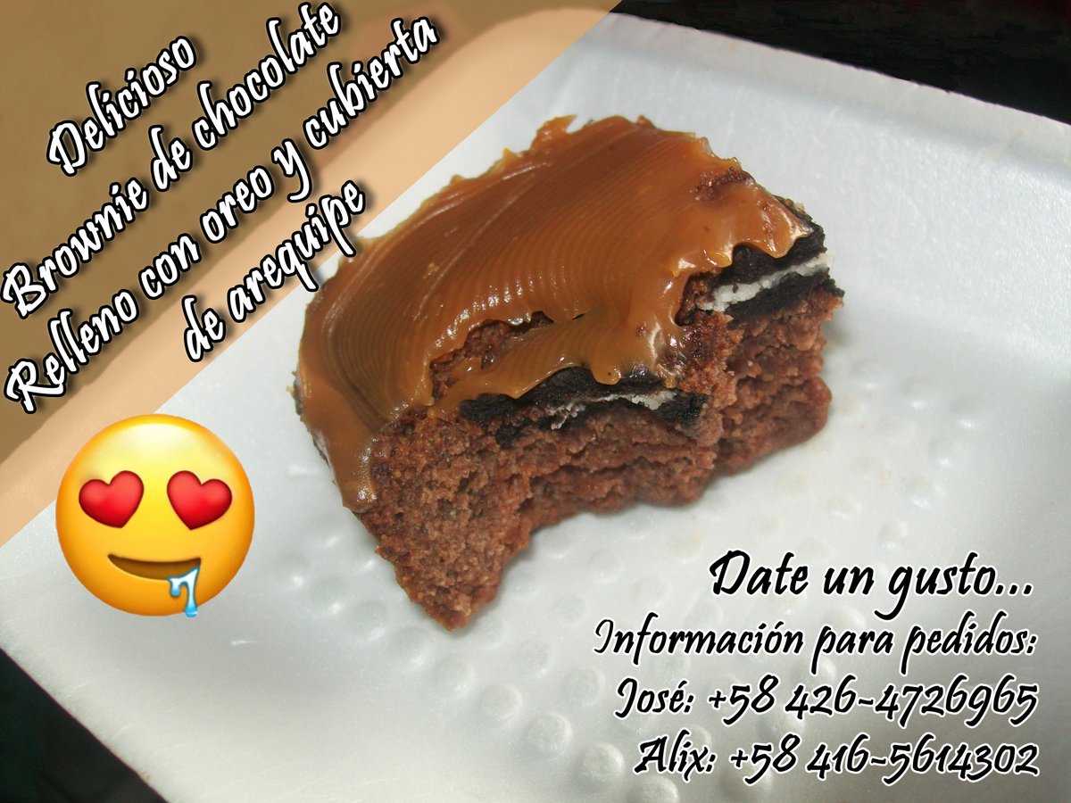 JGamez_23's tweet image. Mi esposa y yo ofrecemos estos deliciosos brownies 🤤 hechos con exquisito chocolate (cacao) producido en nuestras tierras tachirenses (cortesía de #TrapicheCacao). Hacemos entregas en Táriba. Nos pueden ayudar también dando RT a esta publicación 😋