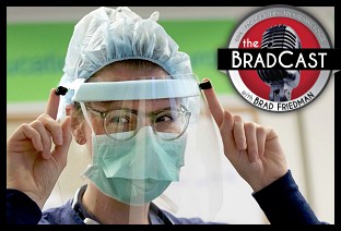 TheBradBlog's tweet photo. High School Kids' Startup Outpaces FEMA on Delivery of Protective Face Shields in GA: Latest #BradCast

Guest: HS senior Shourya Seth of @PParalink; Also: Trump COVID failures continue; Biden proposes 100% carbon-free power by 2035

FULL STORY, LISTEN: https://t.co/lC3SpRmo5y https://t.co/Iok8e0n08P
