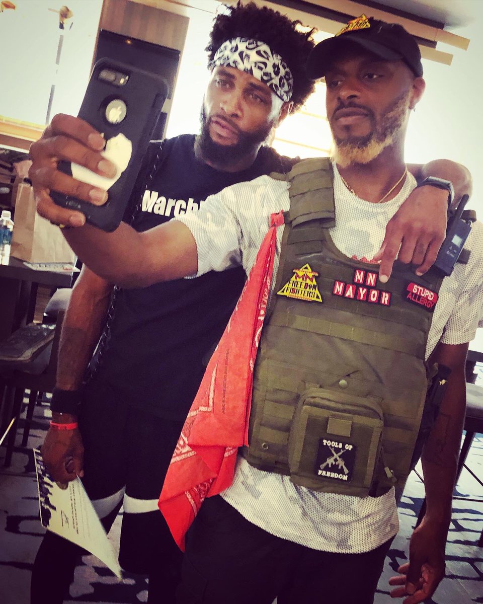 MrNewz_Mn's tweet photo. Congratulations to my dude @1kmilemarch on completing his 2k mile walk from Alabama to Minnesota! July 12th is officially “Terry Willis Day” ✊🏾🖤#1kmilemarch #terrywillis https://t.co/lF4ou6Pzyx