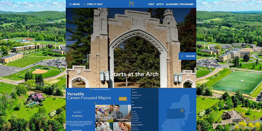 Sportflipz's tweet image. MT @MisericordiaU: Have you visited misericordia.edu lately? Our brand new design is equipped with plenty of features &amp;amp; content. We hope you like what you see &amp;amp; can easily find the info you're looking for! Thx @Finalsite for bringing our vision to life! #ItStartsAtTheArch