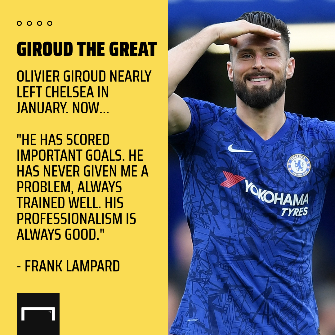 goal on twitter olivier giroud has scored six goals in his last 10 premier league matches with chelsea winning every time he finds the back of the net https t co fzlewybcfy twitter