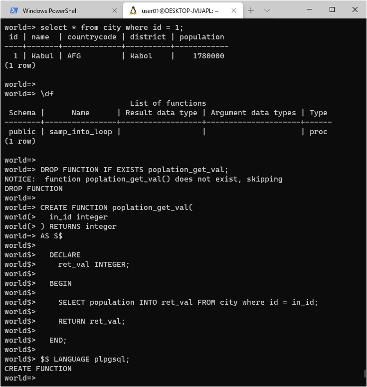 _Z_E_R_O_999's tweet image. ✅1⃣リハビリ散歩(結局☔)
✅2⃣【#読書】(SCIS-2📚)
✅3⃣【#データベース】(#PostgresSQL)
✅4⃣Twitter情報収集(ちょこ^2)
ストアドを作ってみた。
ポスグレ全然慣れず…😔
無理せず、ゆっくり😢
#プログラミング初心者
#プログラミング初心者と繋がりたい
#駆け出しエンジニアと繋がりたい