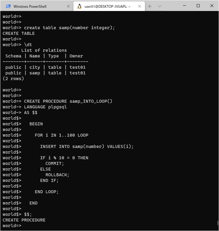 _Z_E_R_O_999's tweet image. ✅1⃣リハビリ散歩(結局☔)
✅2⃣【#読書】(SCIS-2📚)
✅3⃣【#データベース】(#PostgresSQL)
✅4⃣Twitter情報収集(ちょこ^2)
ストアドを作ってみた。
ポスグレ全然慣れず…😔
無理せず、ゆっくり😢
#プログラミング初心者
#プログラミング初心者と繋がりたい
#駆け出しエンジニアと繋がりたい