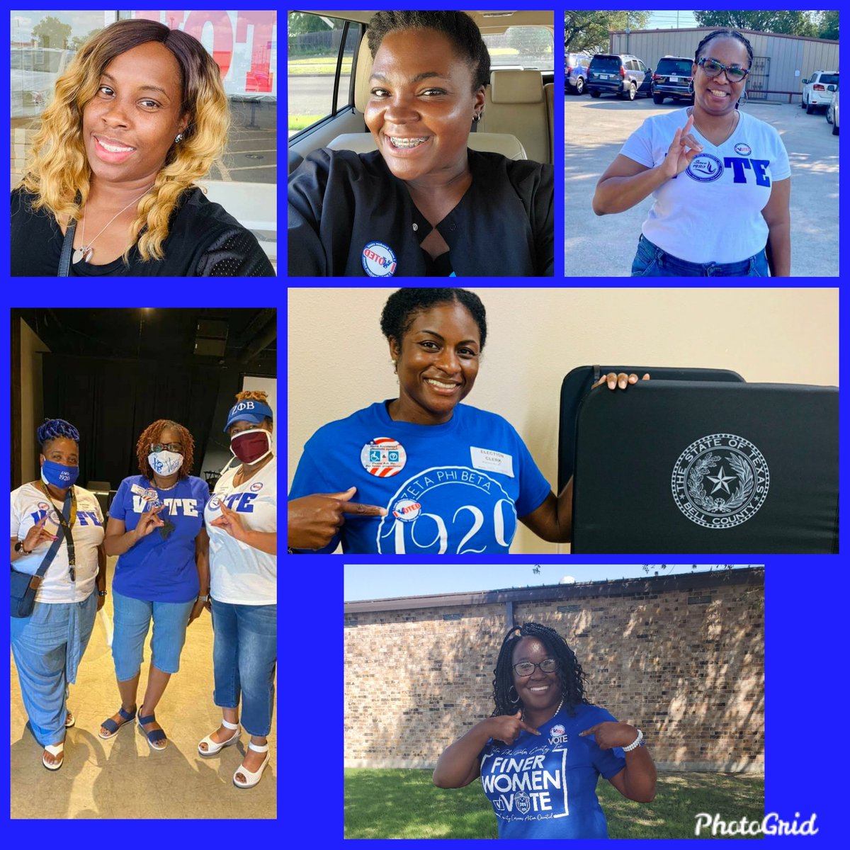 KilleenZetas's tweet photo. MDZ sorors working as Election Judges and clerks.While others hit the heat to vote in Texas Primary Runoff. #ZPBSouthernRegion #ZetasGetEngaged #BeTheChange #ZetaPhiBeta #TexasZetas https://t.co/fB5Wv1RNny