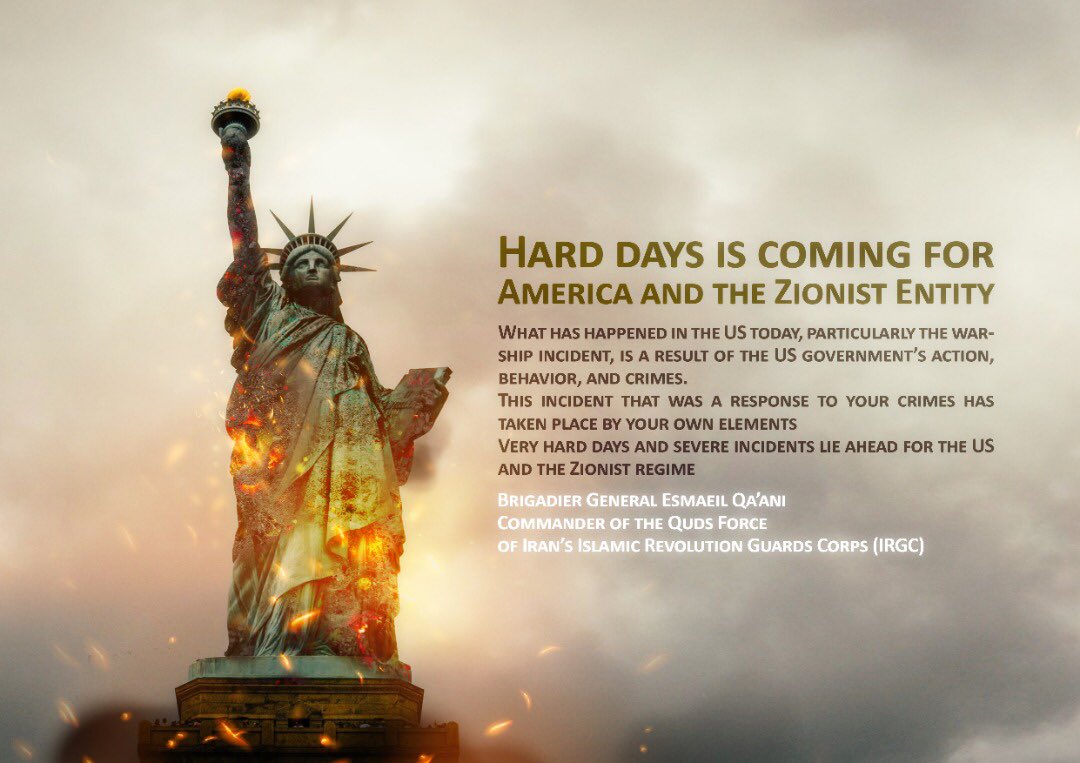 TeamConfronters's tweet photo. Hard days is coming for america and the zionist entity https://t.co/ag4hS3pMhL