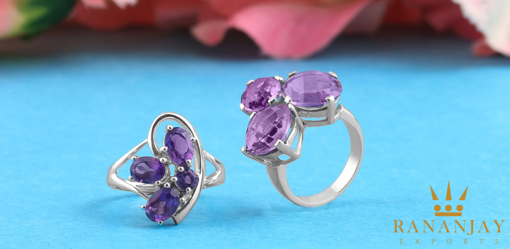 These irresistibly beautiful amethyst rings are perfect for your collections. 
Order now.. @ bit.ly/3j3Jw7N
#amethysts #amethyst #amethystgem #amethyststone #amethystlove #amethystcluster #amethystjewelry #amethystring #amethystpendant #rje #rananjayexports #b2b #RIngs