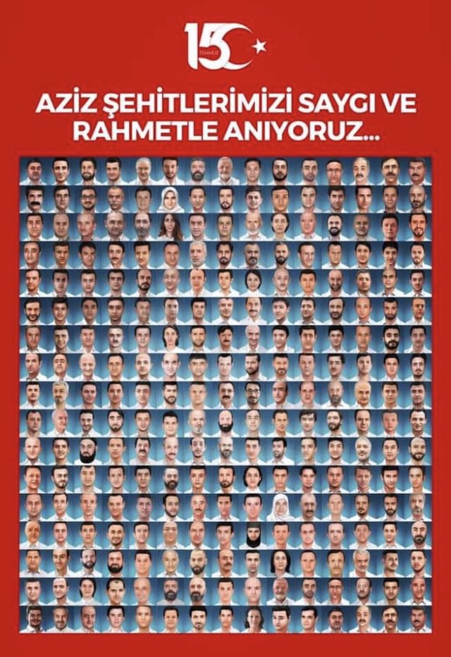 OsmanUlker's tweet photo. #15TemmuzGecesi 
Ülkemizin birliği ve devletimizin bekası için canlarını feda ederek şehadete koşan aziz Şehitlerimize Yüce Allah’tan rahmet diliyor, tüm şehit ve gazilerimize minnet ve şükranlarımızı sunuyoruz 
#15TemmuzUnutmaUnutturma https://t.co/DAaJNxmH8f