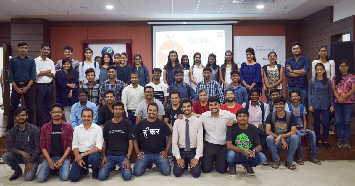 Its been 2 years since we first started as a community....Kudos to all the volunteers,supporters,speakers and sponsors of this chapter...Happy Birthday to us !!!! 🎂🎊 🧡
#OWASP #OWASPNagpur #Nagpur #India #AppSec #WebAppSec #Orange  #PersistentSysLtdNagpur