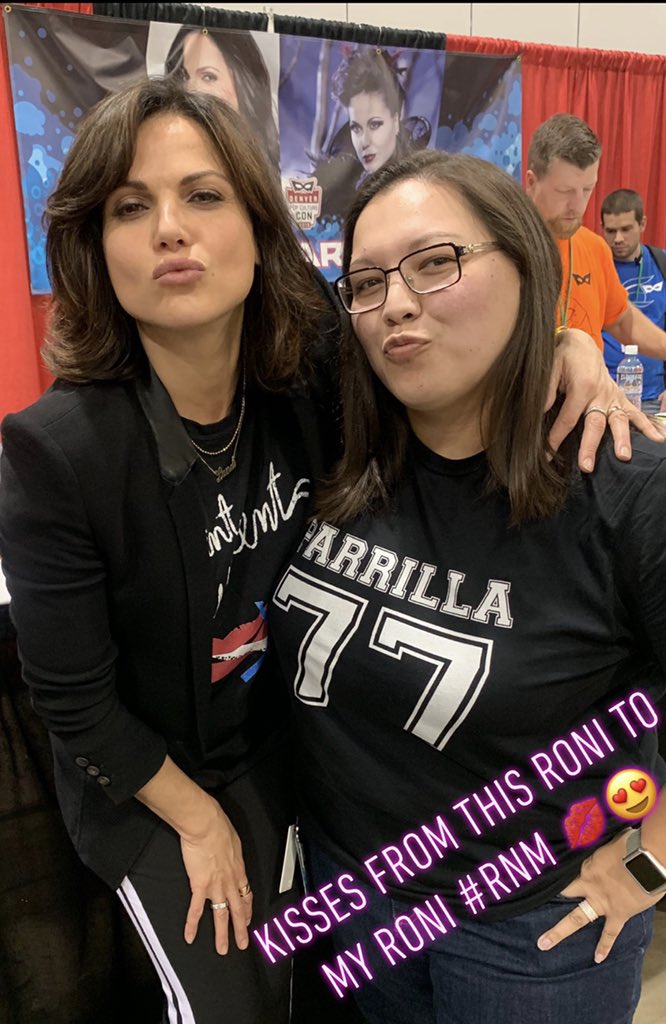 MelFPhillips's tweet photo. @LanaParrilla HAPPY BIRTHDAY!!! I hope you get to share some time with loved ones inspite of this crazy #quarantine https://t.co/zfVbHLYSUS